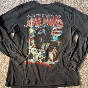 Star Wars Gray Graphic Tee
